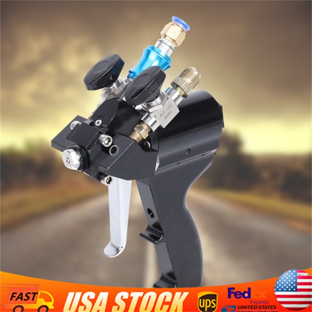 P2 PU Foam Spray Gun Polyurethane Spraygun Polyurea Pouring Air Purge Sprayer