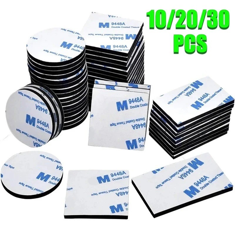 10Pcs Self Adhesive Hook & Loop Tape Fastener
