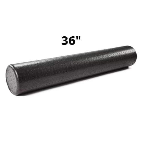 High Density Exercise Foam Roller Durable Pain Relief Muscle Flexibility 36"