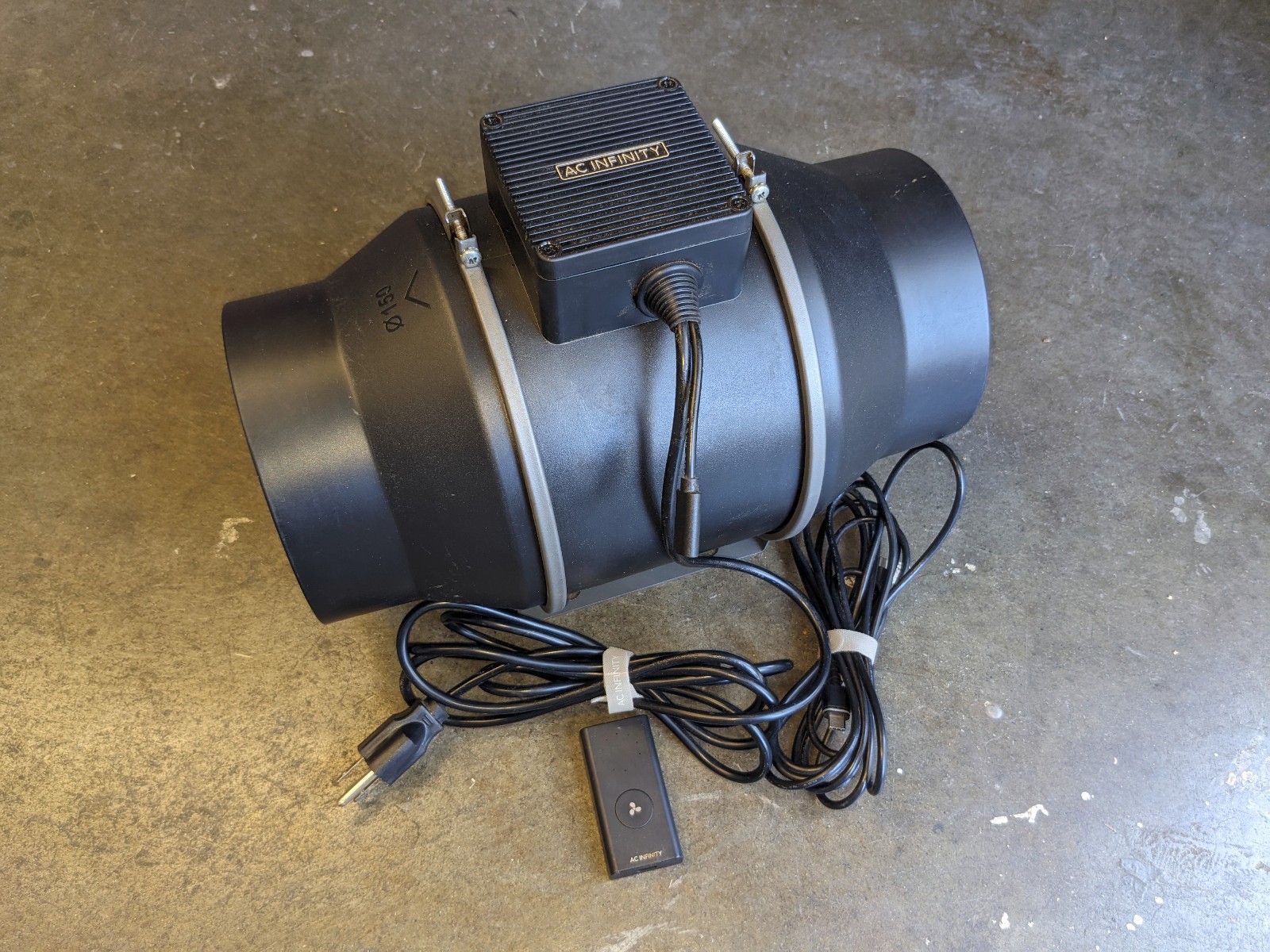 AC INFINITY CLOUDLINE PRO S6, Inline Duct Fan 6” Cooling Ventilation