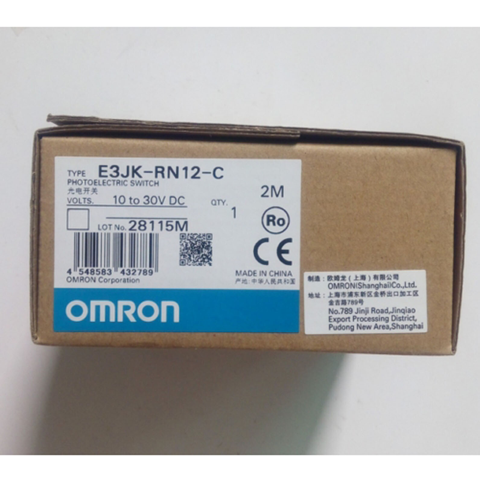 New Omron photoelectric switch E3JK-RN12-C E3JKRN12C free shipping#XR