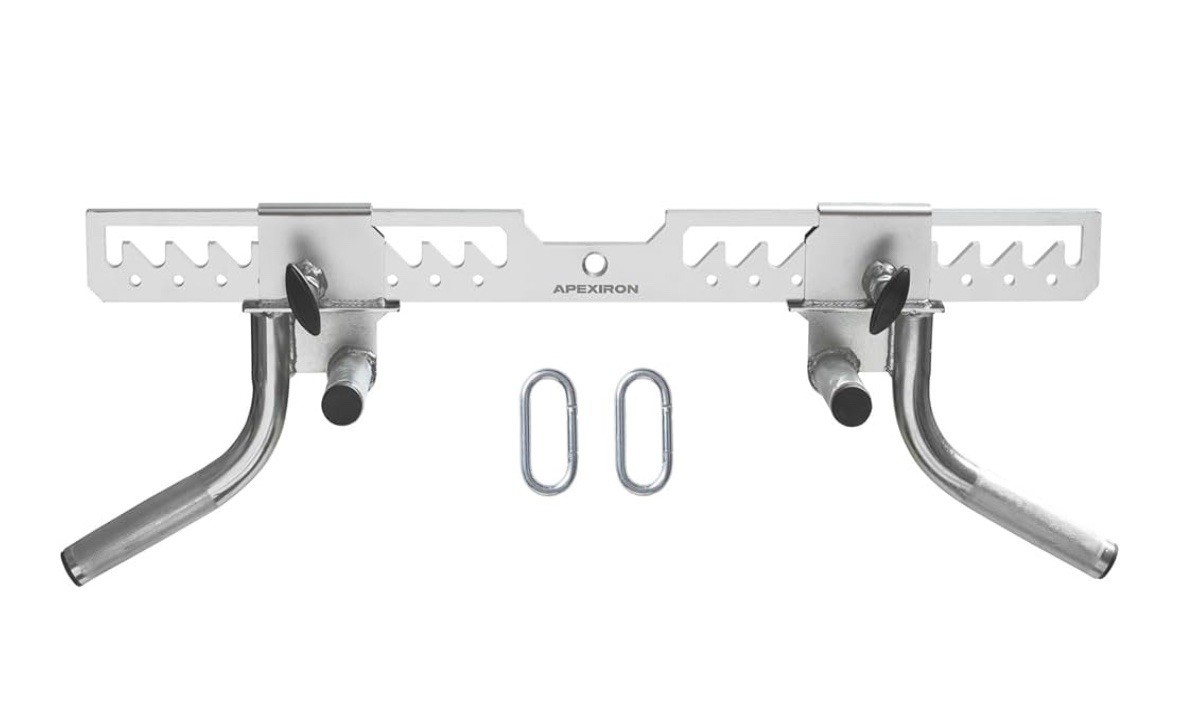 Multi-Grip Lat Pulldown Bar  Gym Heavy Duty Carbon Steel Adjustable Quality New