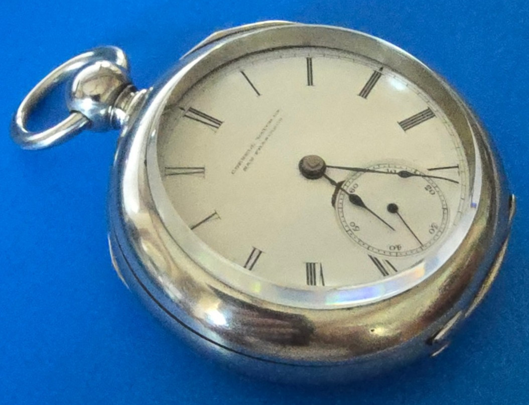 45.0MM BOLD VINTAGE STYLE BEVELED 4.0MM FLAT MINERAL GLASS POCKET WATCH CRYSTAL