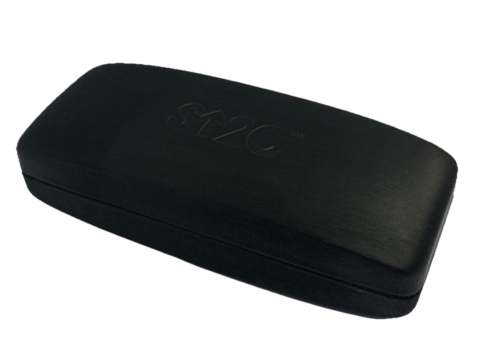 NEW Stand Up To Cancer Black Hard Clamshell Eyeglasses Case With Cleaning Cloth