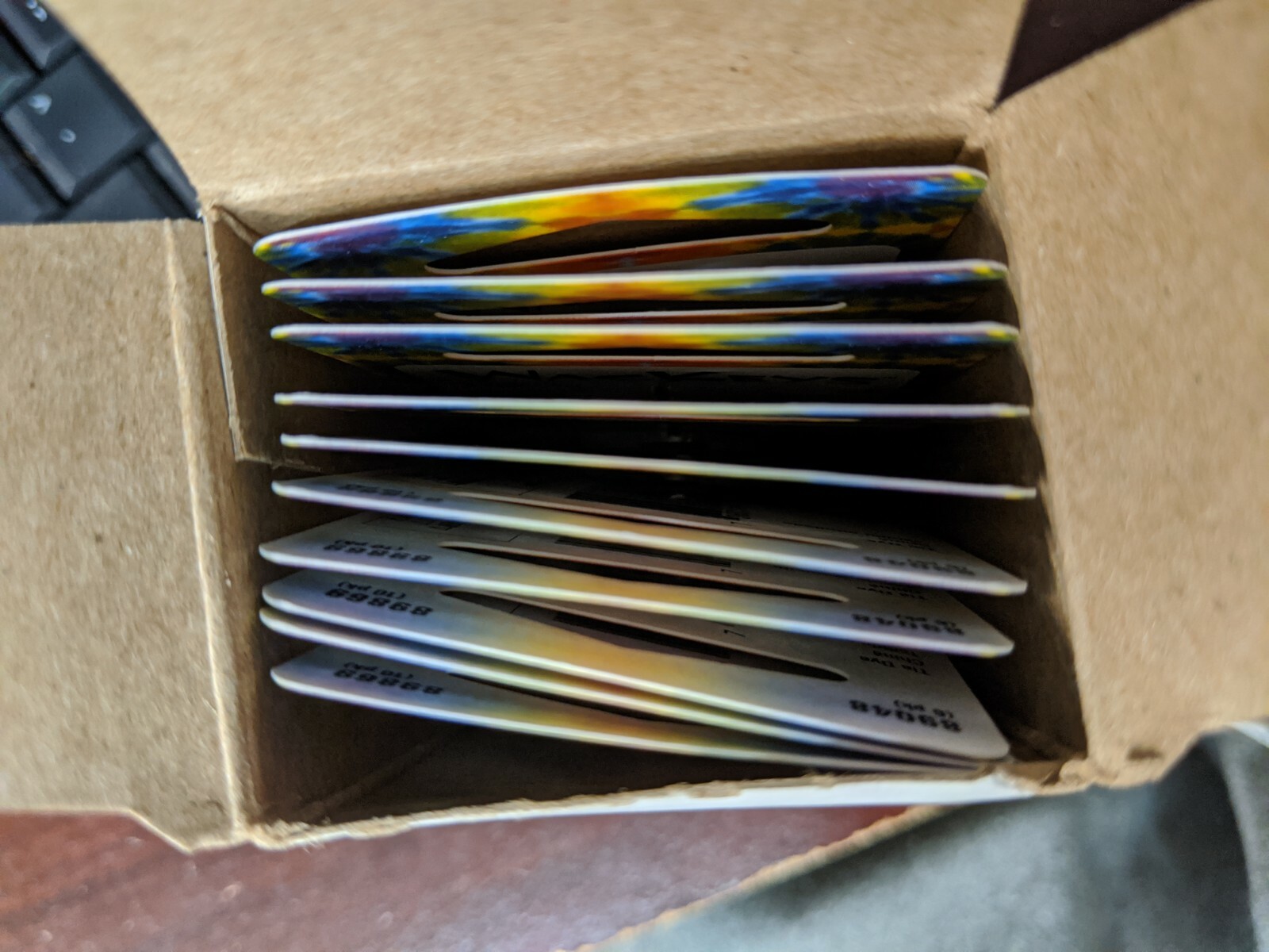 10 KW1 Tie-Dye Keys