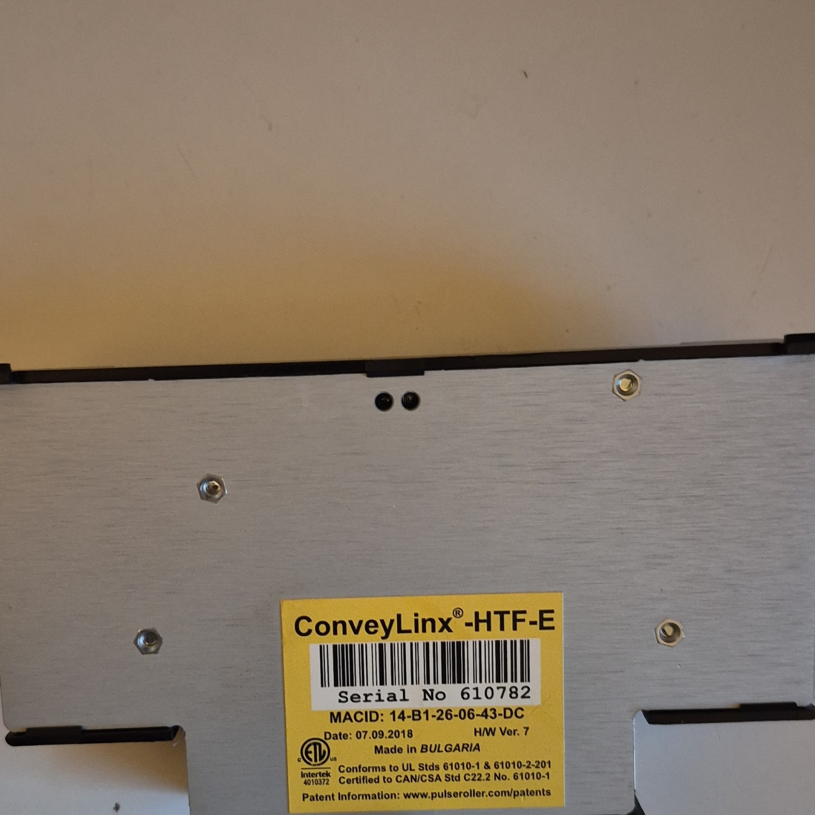 PulseRoller ConveyLinx HTF-E Ethernet Motor Controller 24V DC (Quantity: 3)