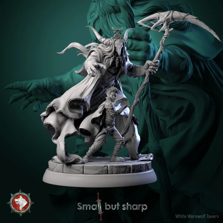 Gambler Halfling - 32-75mm Small But Sharp - Resin Tabletop Miniature