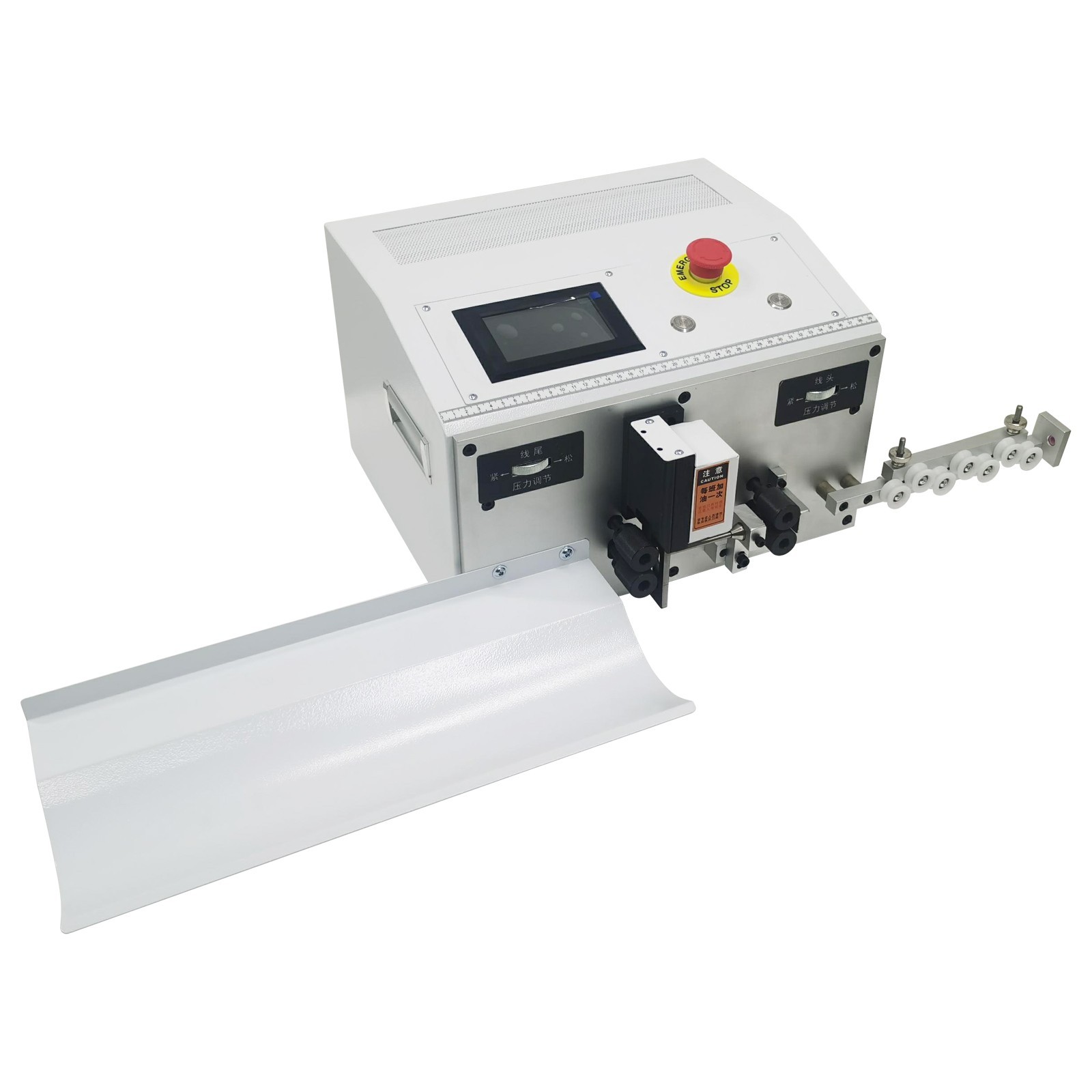 Full Automatic Computer Wire Stripping Cutting Machine 110V Wire Core 0.1-4.5mm²