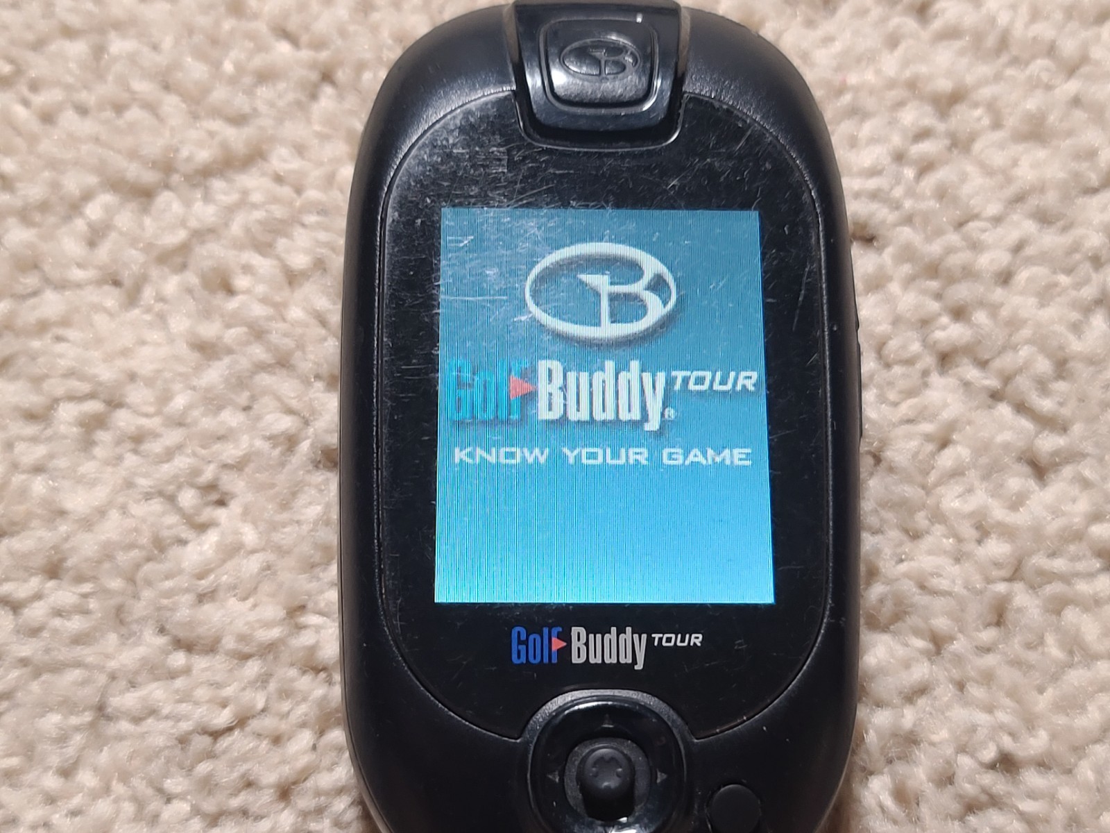 Golf Buddy Pro Tour Compact GPS Range Finder DSC-GB200 - USED - READ DESCRIPTION