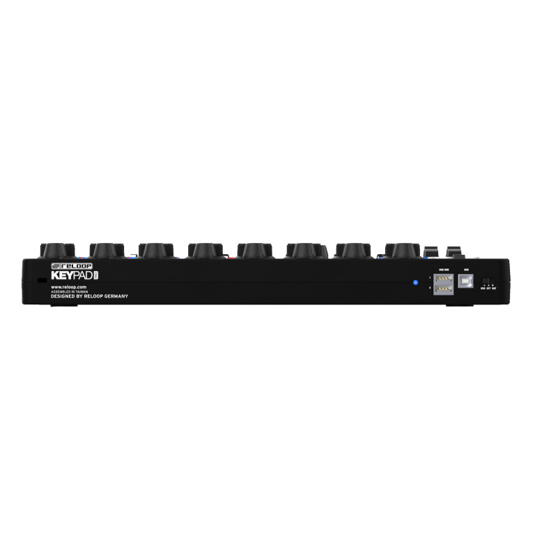 Reloop KEYPAD PRO Compact USB-MIDI 4-In-1 DAW Workstation Controller