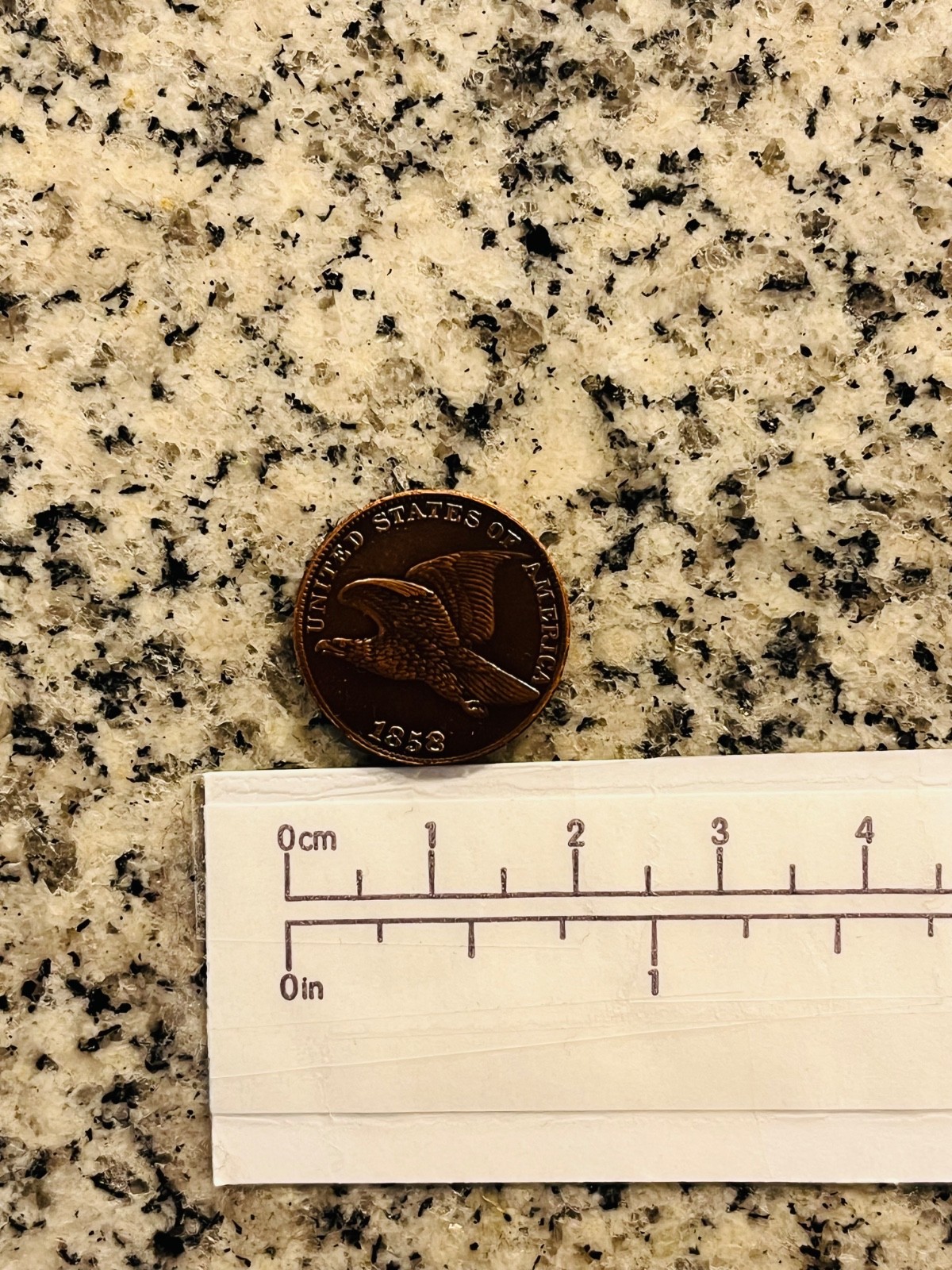 1858 Flying Eagle Novelty/Souvenir Cent