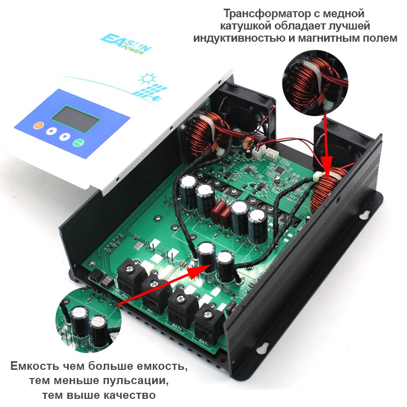 80Amp MPPT Solar Charge Controller Solar Panel regulator for 12V 24V 36V 48V