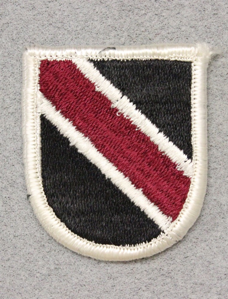 Army Beret Flash Patch 816: AHS, Academy Brigade, 3rd Battalion, Co. F