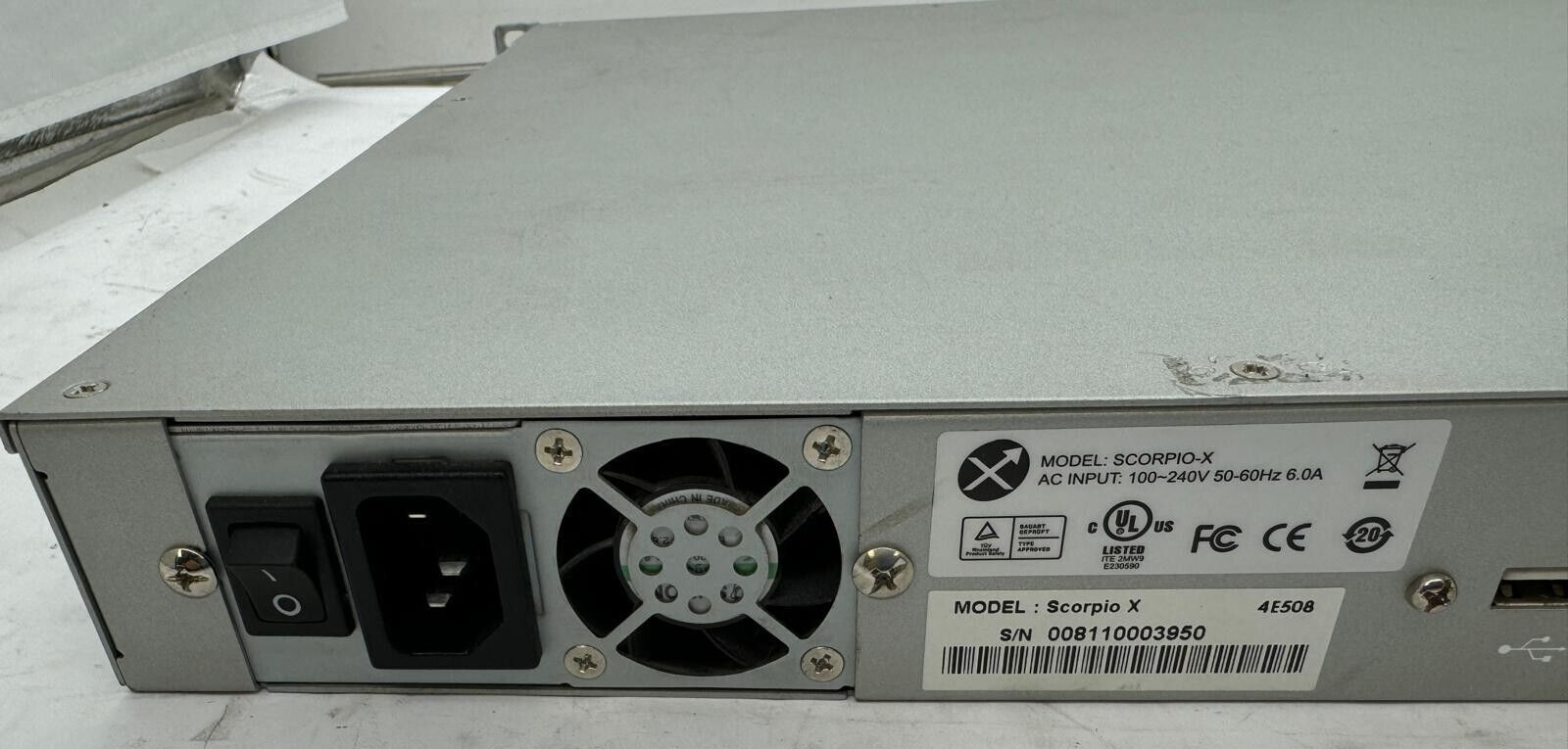 Celestix WSA SSL VPN Appliance Scorpio X 4D508 Security Rackmounted