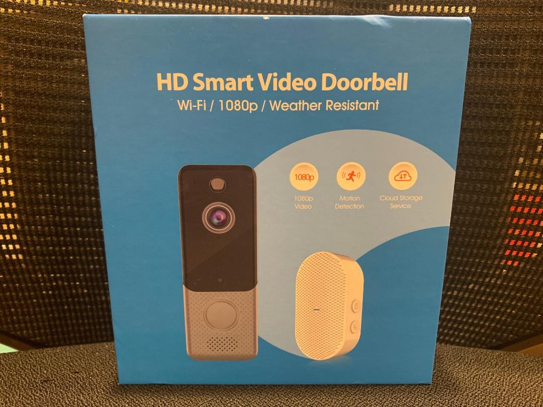 Aiwit HD Smart Video Doorbell, Wi-Fi, 1080p, Weather Resistant, Motion Detection