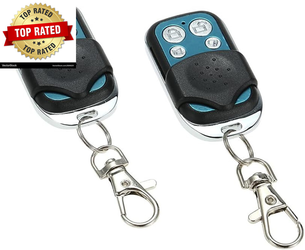 NEW Car Alarm System with 2 Door Remote Central Locking Kit Shock Sensor Immobil