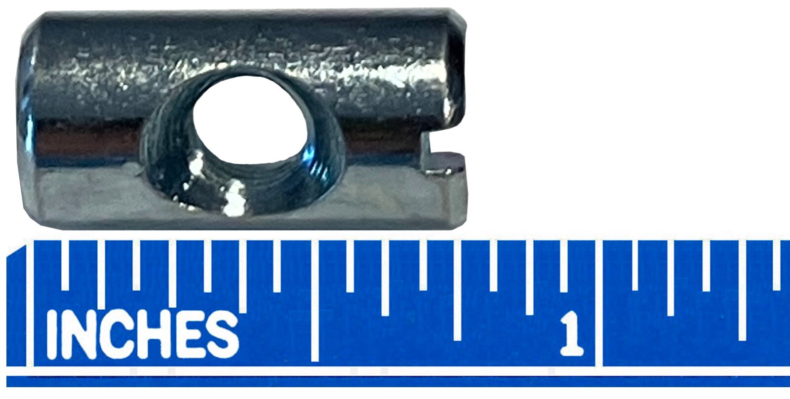 1/4"-20 Thread Cross Dowel Barrel Nut 3/4" x 3/8" Diameter (nominal) Center Hole