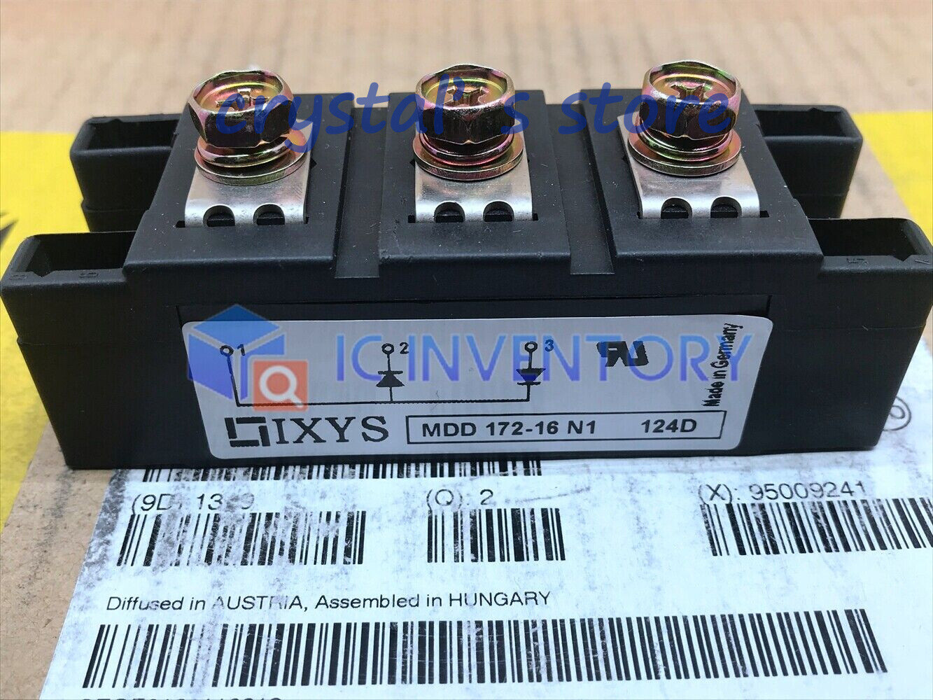 1PCS IXYS MDD172-16N1 Module Power Supply New 100% Quality Guarantee