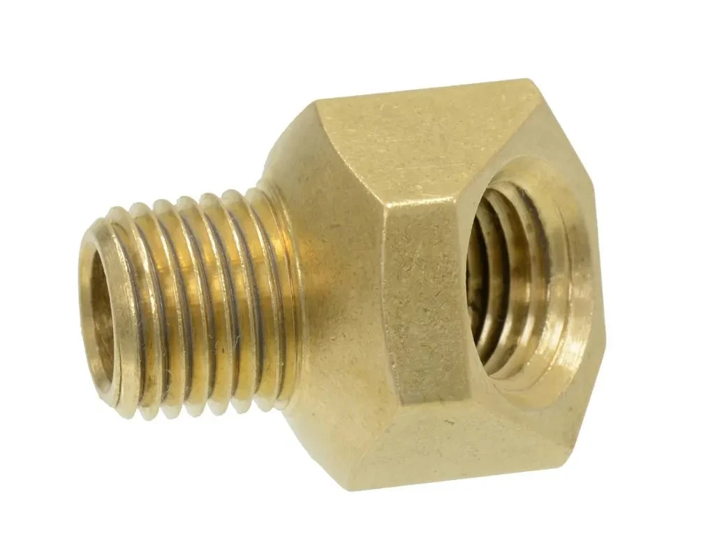 1957-62 Corvette Fuel Pump Line Fitting 45 degree, each