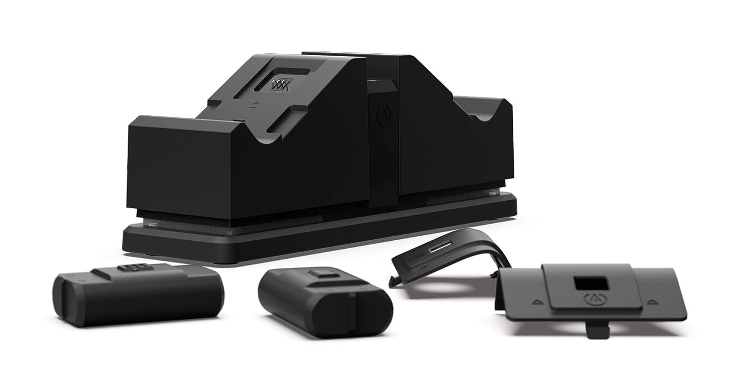 PowerA Dual Charging Station for Xbox X|S & Xbox One Wireless Controllers Black