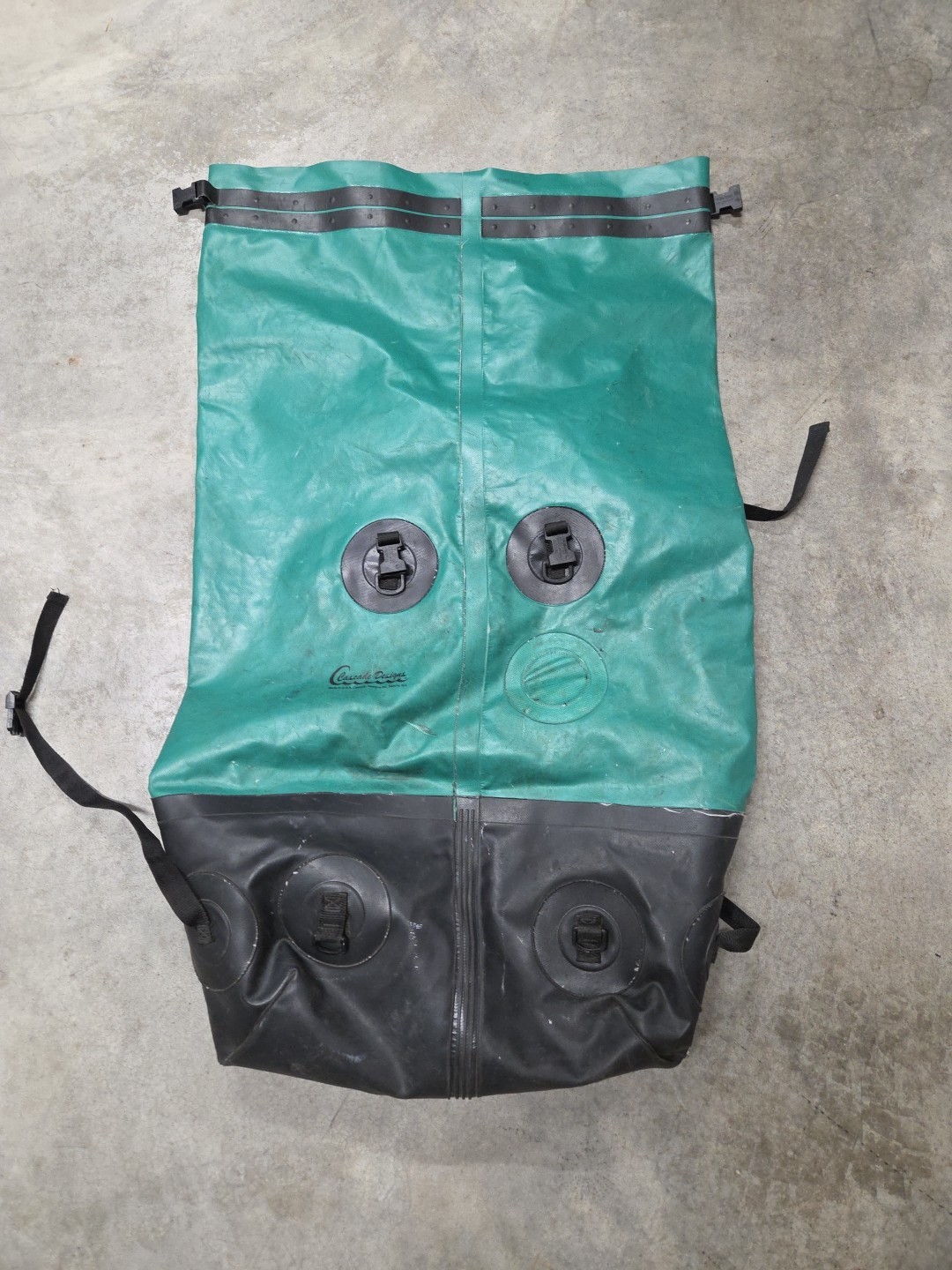 Vintage OG Cascade Designs Duffle 75 Pack Waterproof Dry Bag Travel 75L Duffel