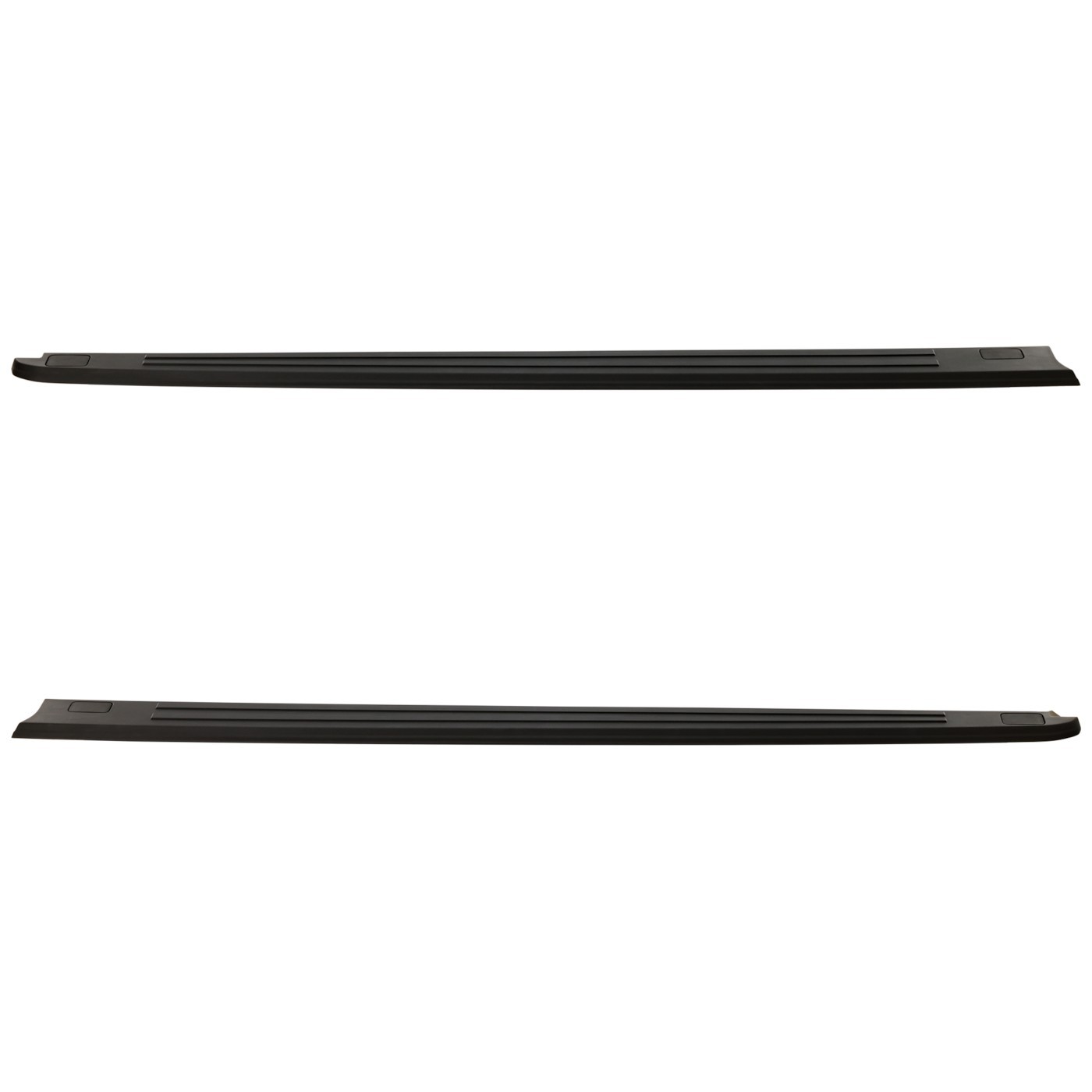 Set of 2 Bed Rail Caps  Driver & Passenger Side for F150 Truck Left Right Pair