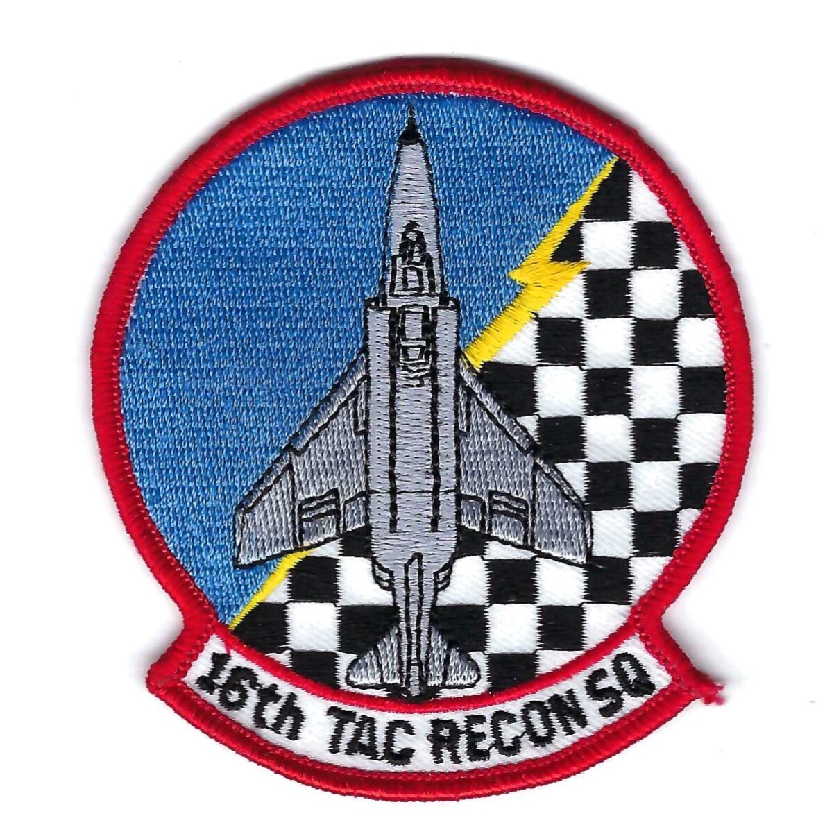1980's 16th TAC RECON SQUADRON RF-4 patch