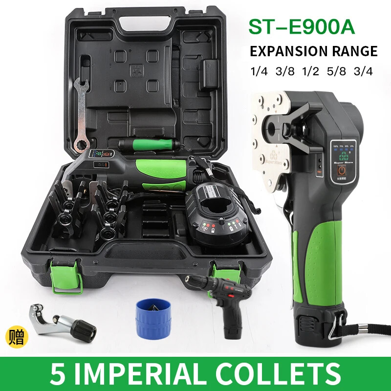 Electric Copper Tube Flaring Tool Cordless Flare Kit for Copper Tube Flaring！