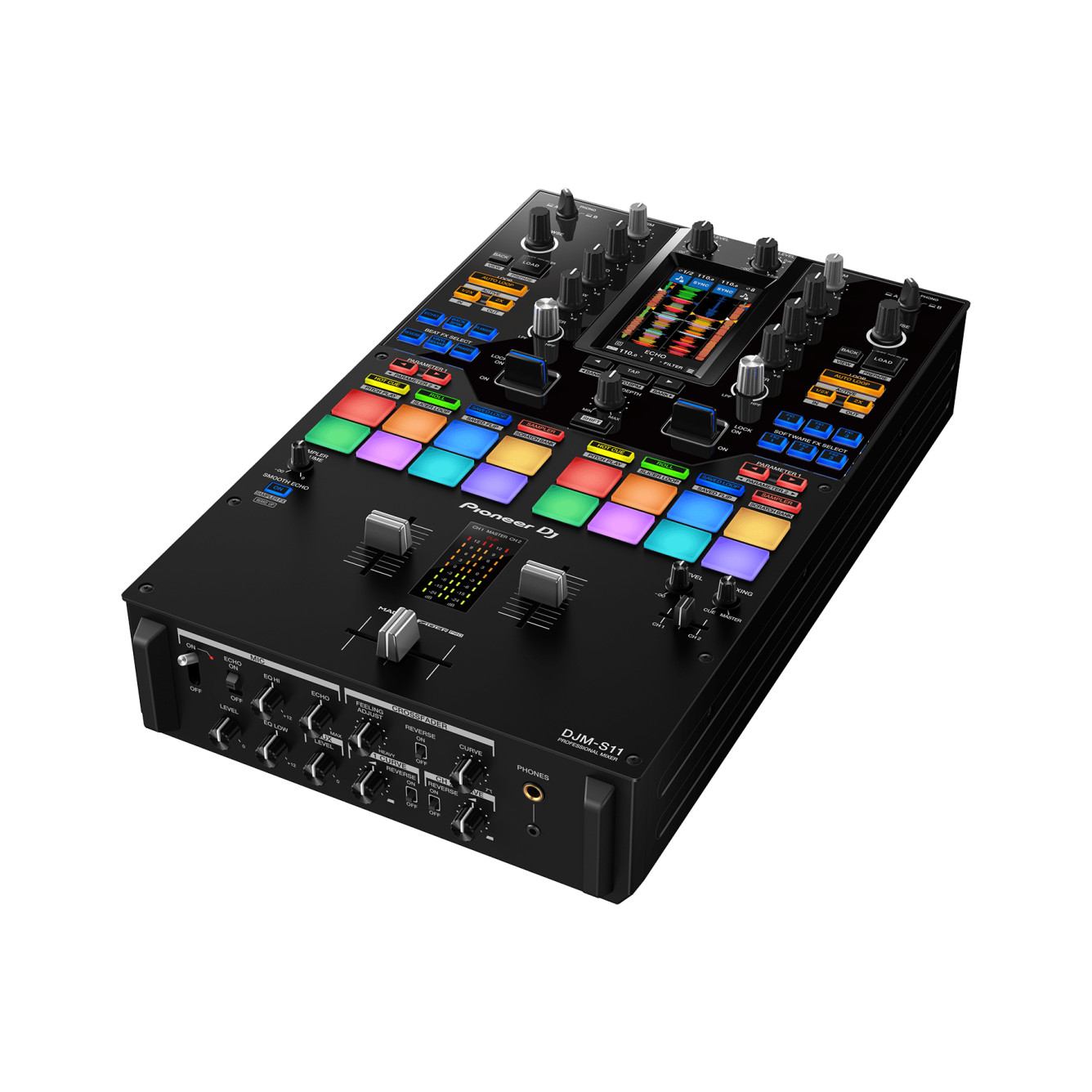 Pioneer DJ DJM-S11 Professional 2-Channel Scratch Style DJ Mixer