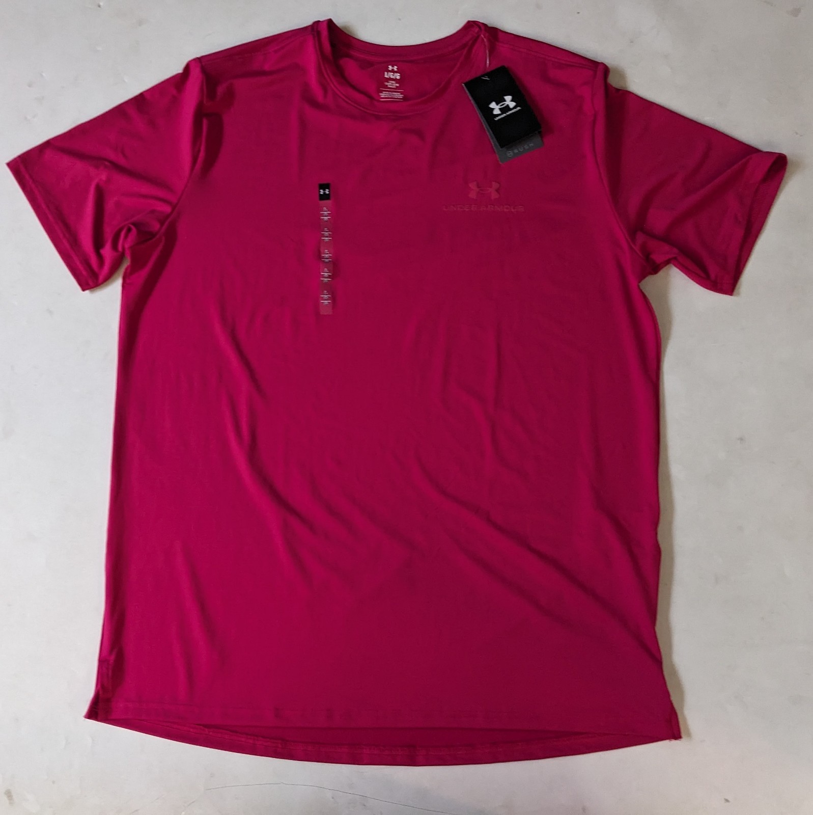 Under Armour Vanish Energy  1383973 681 man red shirt 2XL Brand New