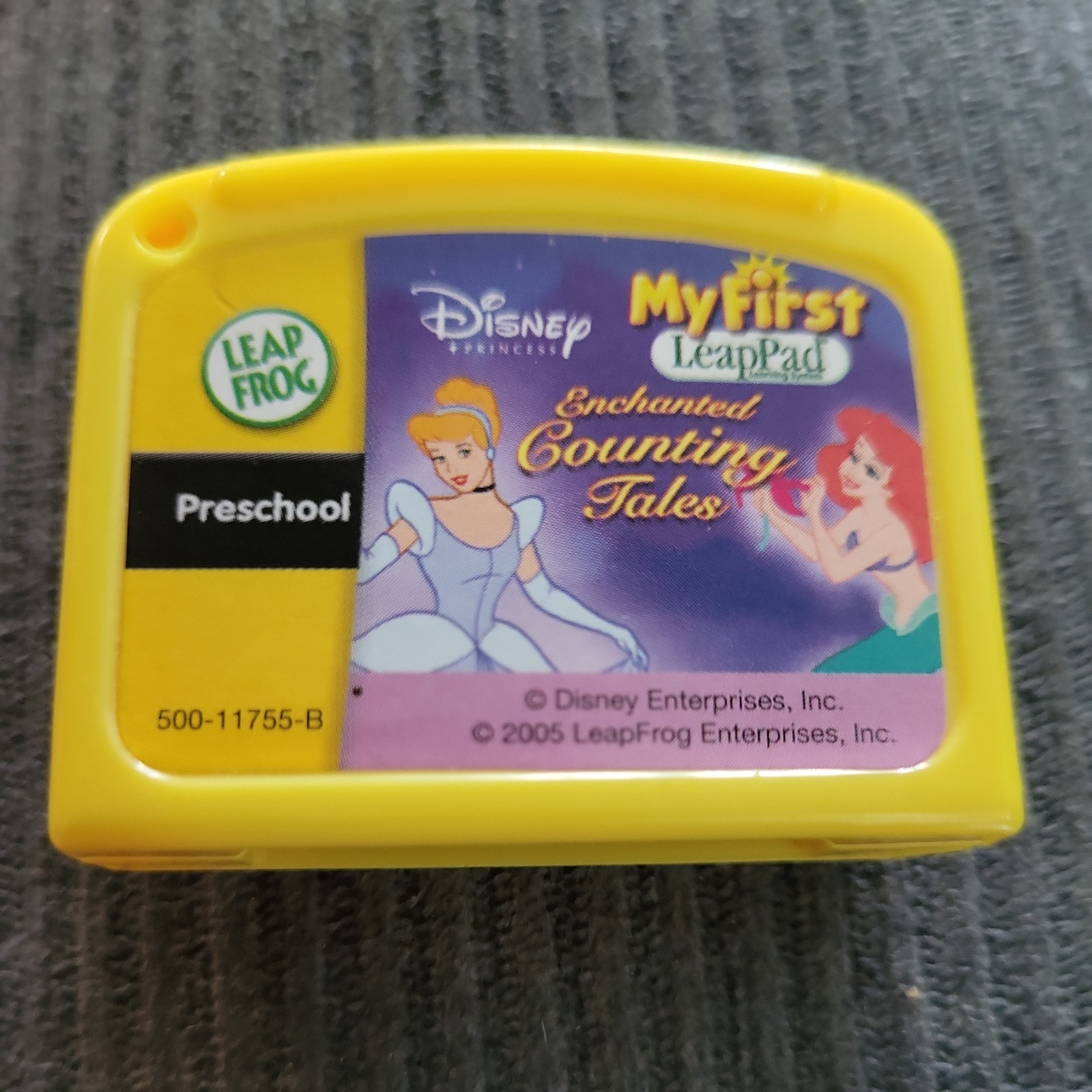 LeapFrog My First LeapPad Cartridge Disney Enchanted Tales 2005 Preschool