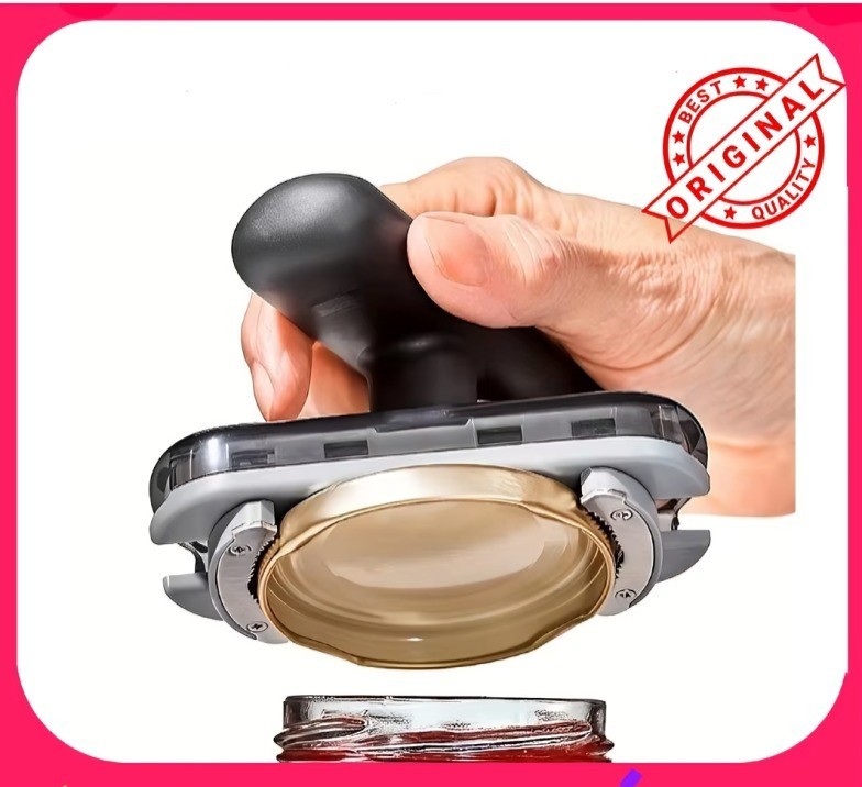 Easy Grip Jar Opener, Non‑Slip Lid Remover for Tight Lids, Seniors, Ergonomic