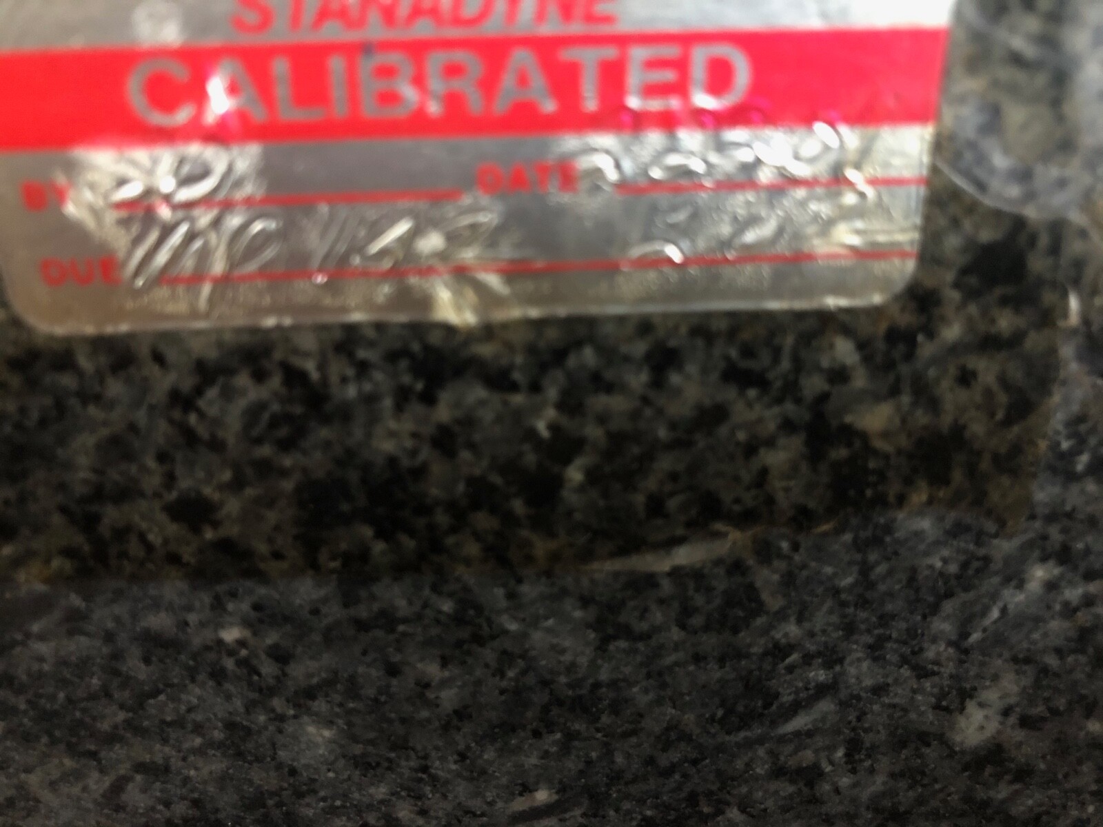 DoAll Granite Surface Plate