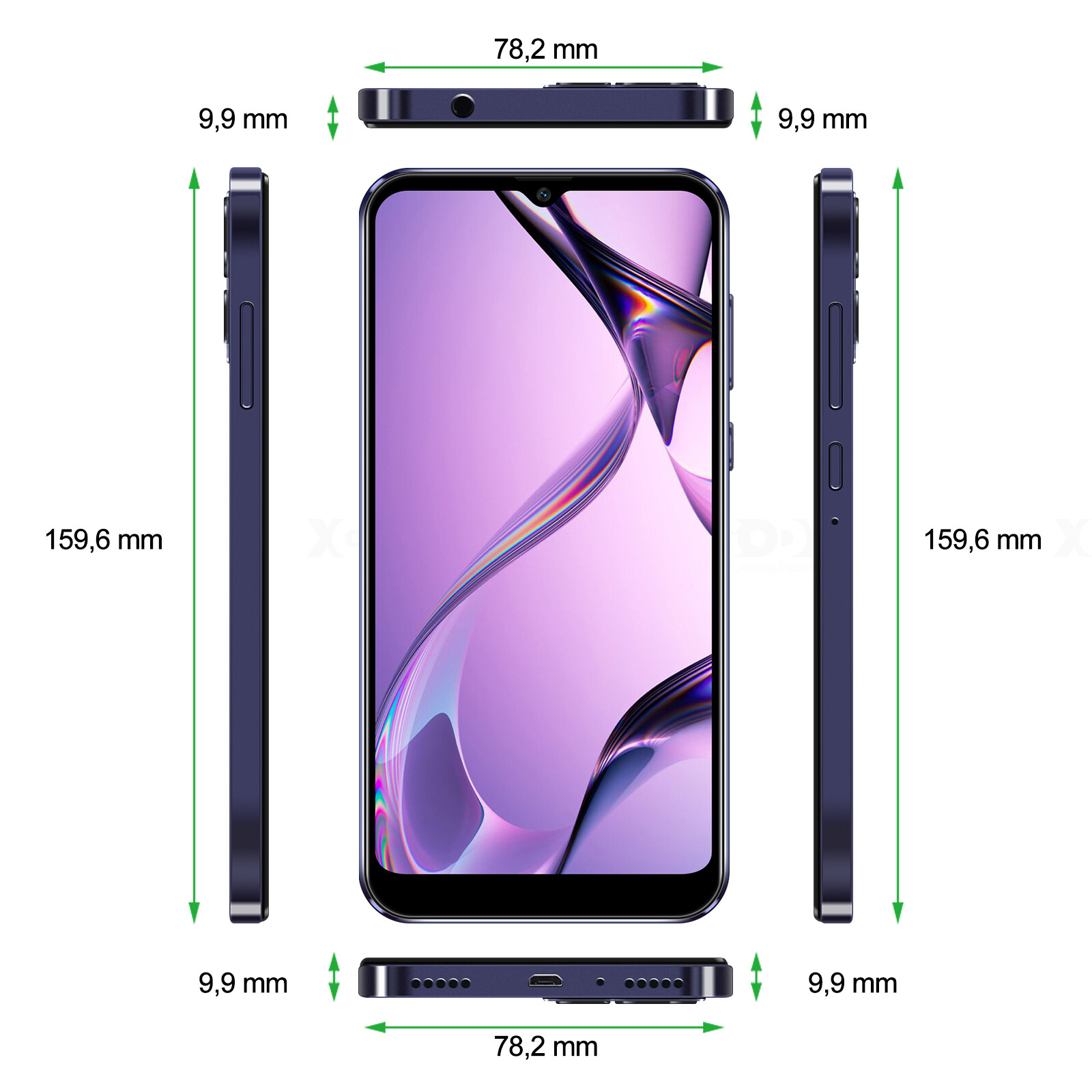 2025 Factory Unlocked Android Smartphone Cell Phone Cheap Dual SIM New Quad Core