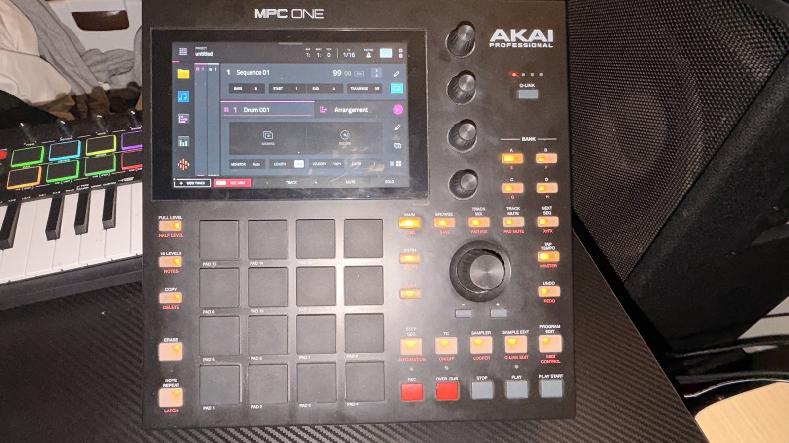 Akai Professional MPC One Plus Standalone Sampler Sequencer