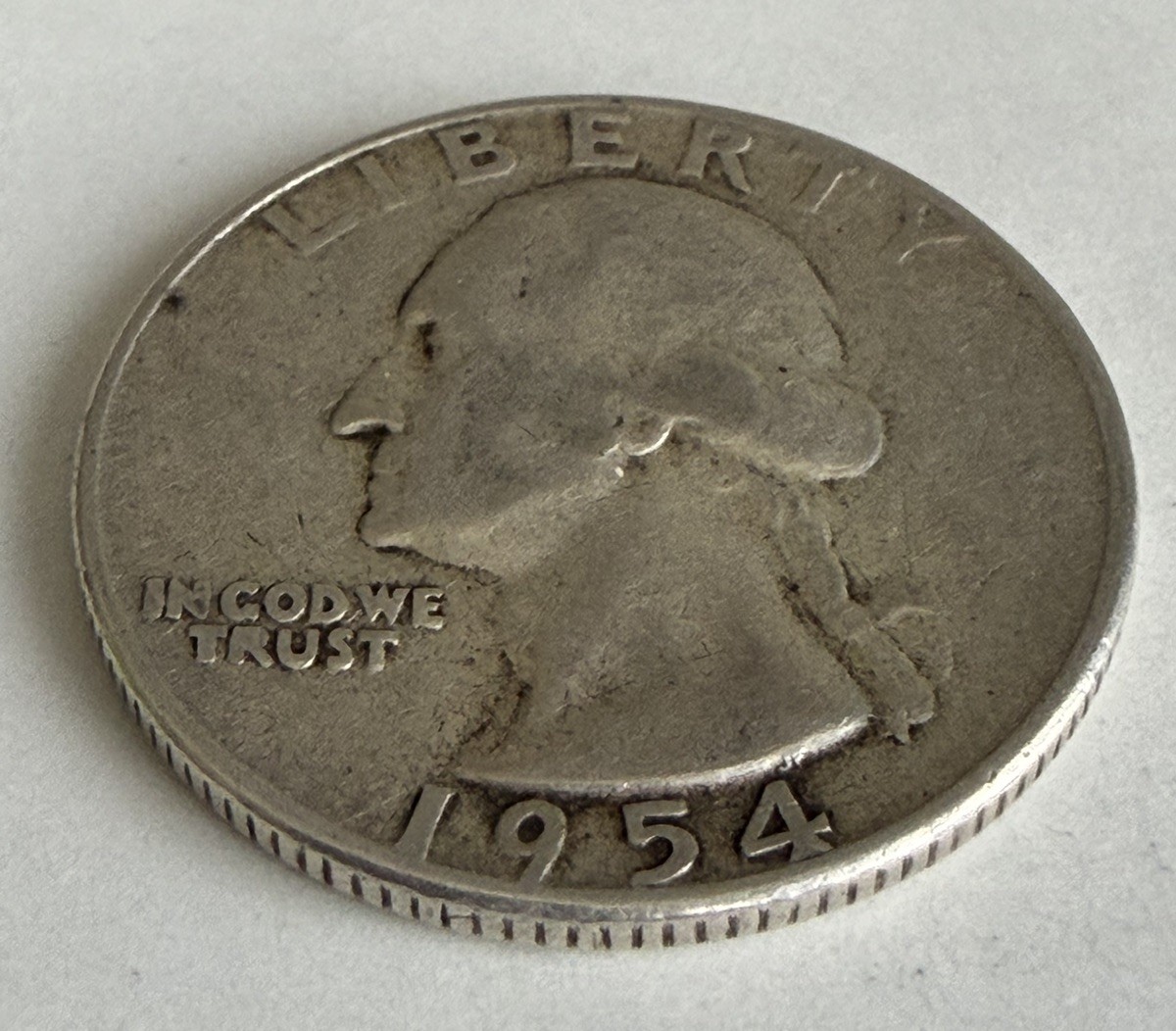 1954 Silver Quarter
