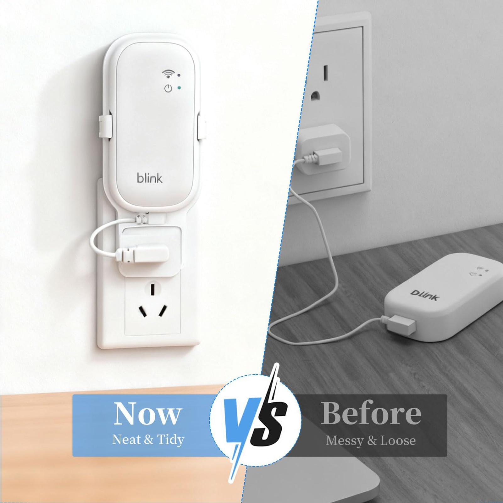 Wall Mount for Blink Sync Module Core with Short Cable Indoor Outdoor Security