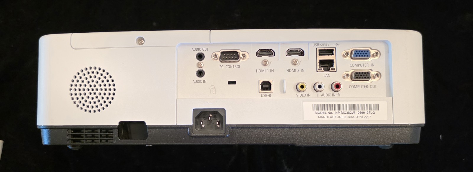 NEC MC382W 3LCD Projector #14