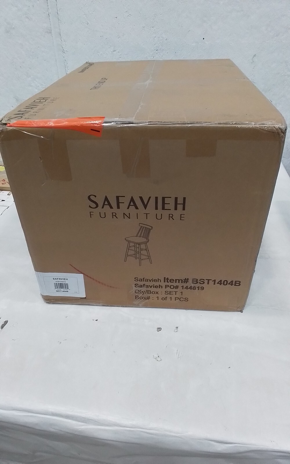 Safavieh QUAI SWIVEL COUNTER STOOL, Reduced Price 2172753443 BST1404B