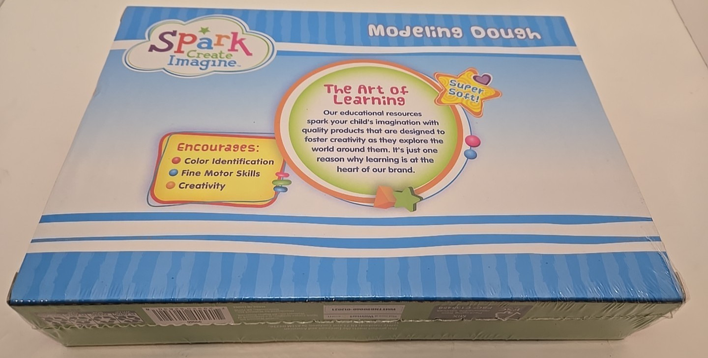 Spark Create Imagine Modeling Dough for Kids 3 and Up. 6 Pack