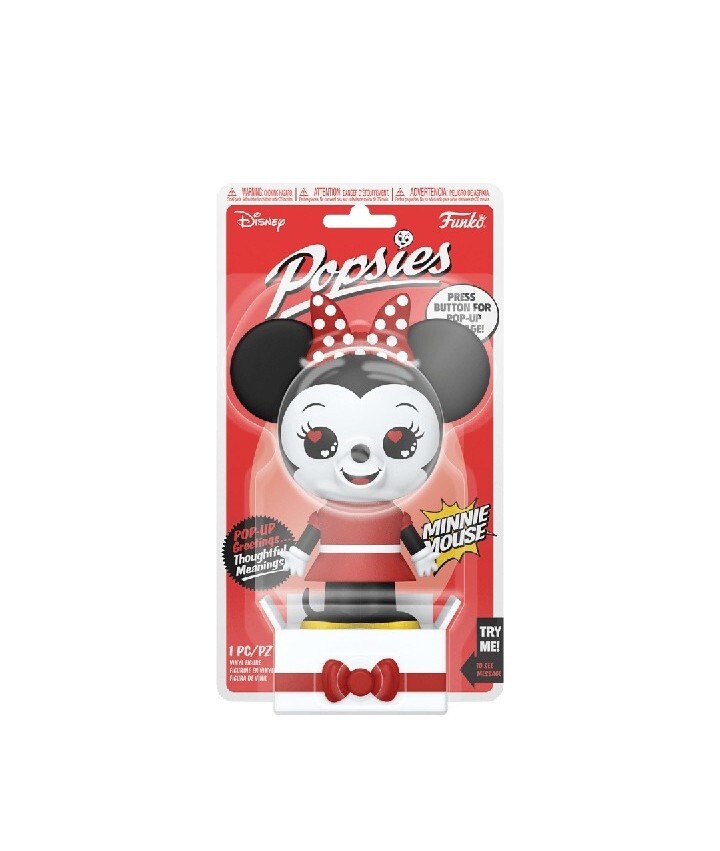 Disney Funko Minnie Popsies Valentine You're My One and Only Figure New Box