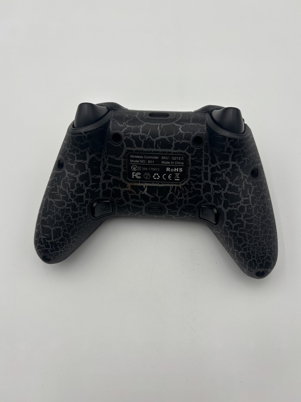 RGB EdgeMaster Wireless Game Controller for Nintendo Switch - B01 - Black