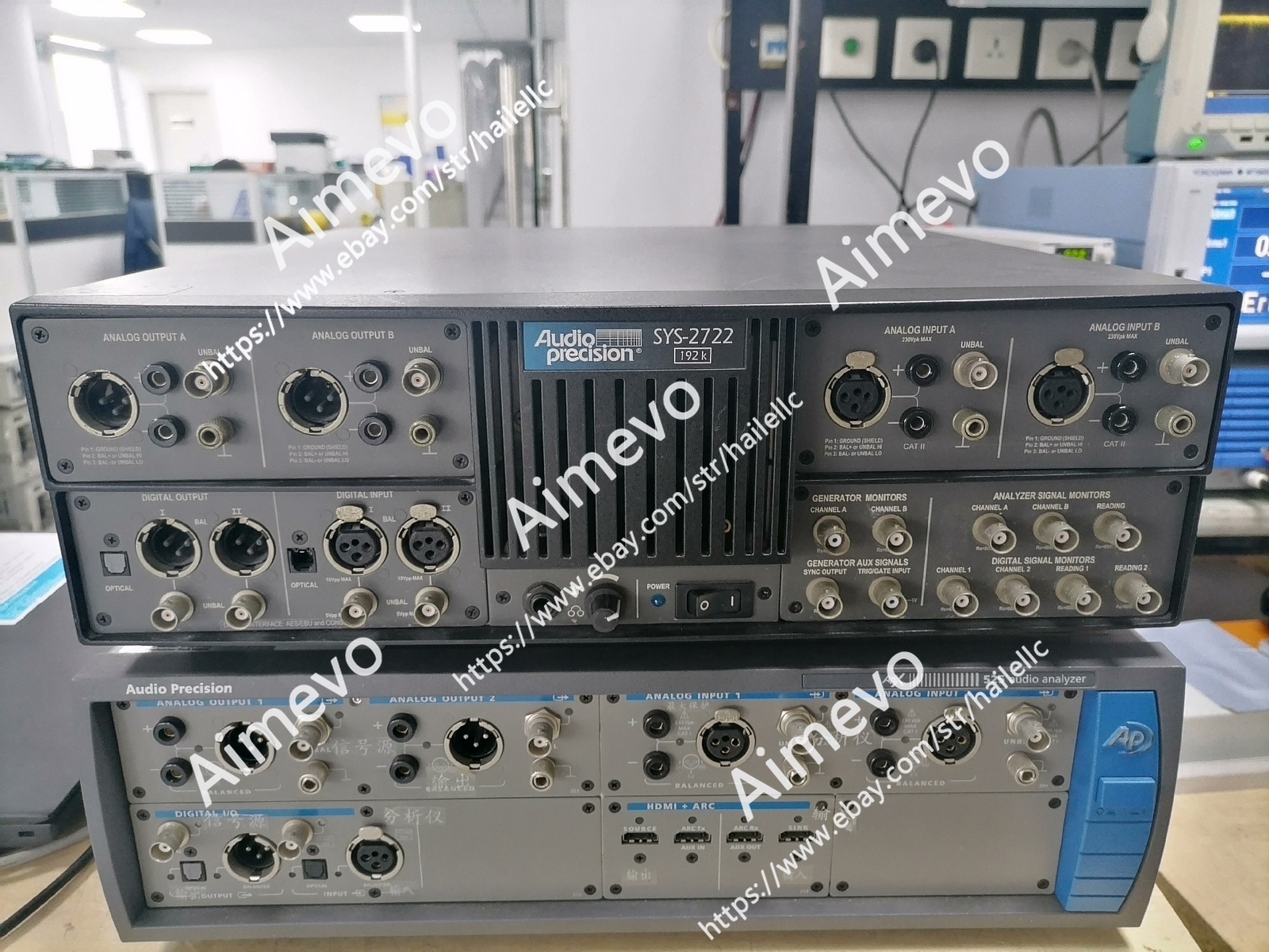 1 pcs Audio Precision Sys-2772 Audio Analyzer Sys2772