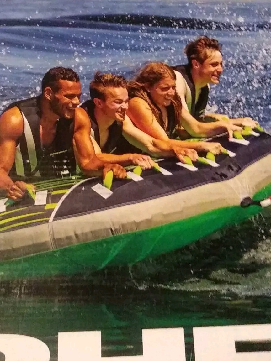 Airhead G-force 4 4 Riders Towable Float