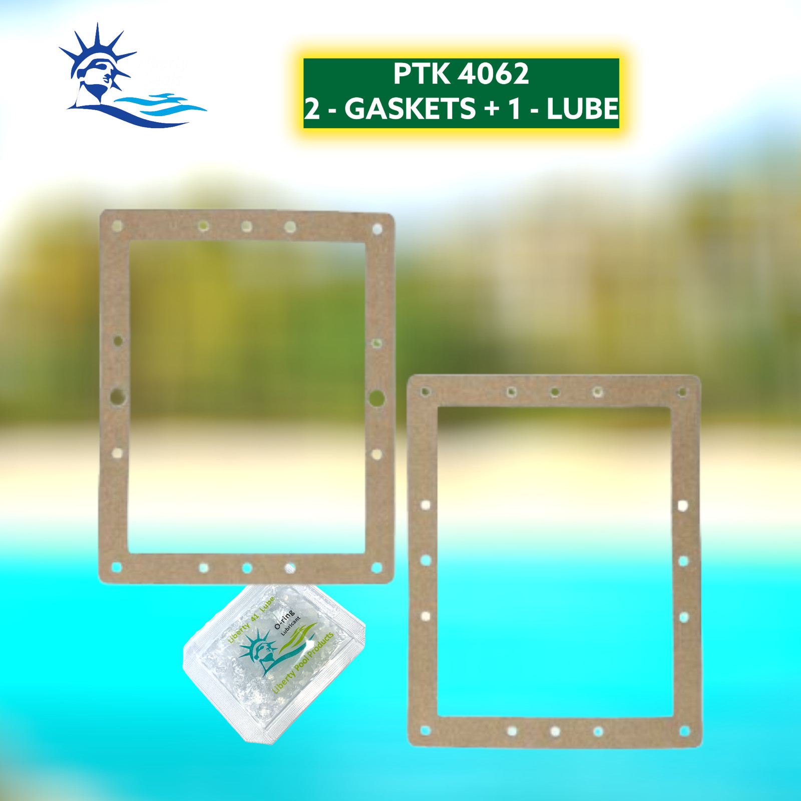 85001600 Standard Liner Gasket Set with 12-Hole Pattern Replacement  2-PACK