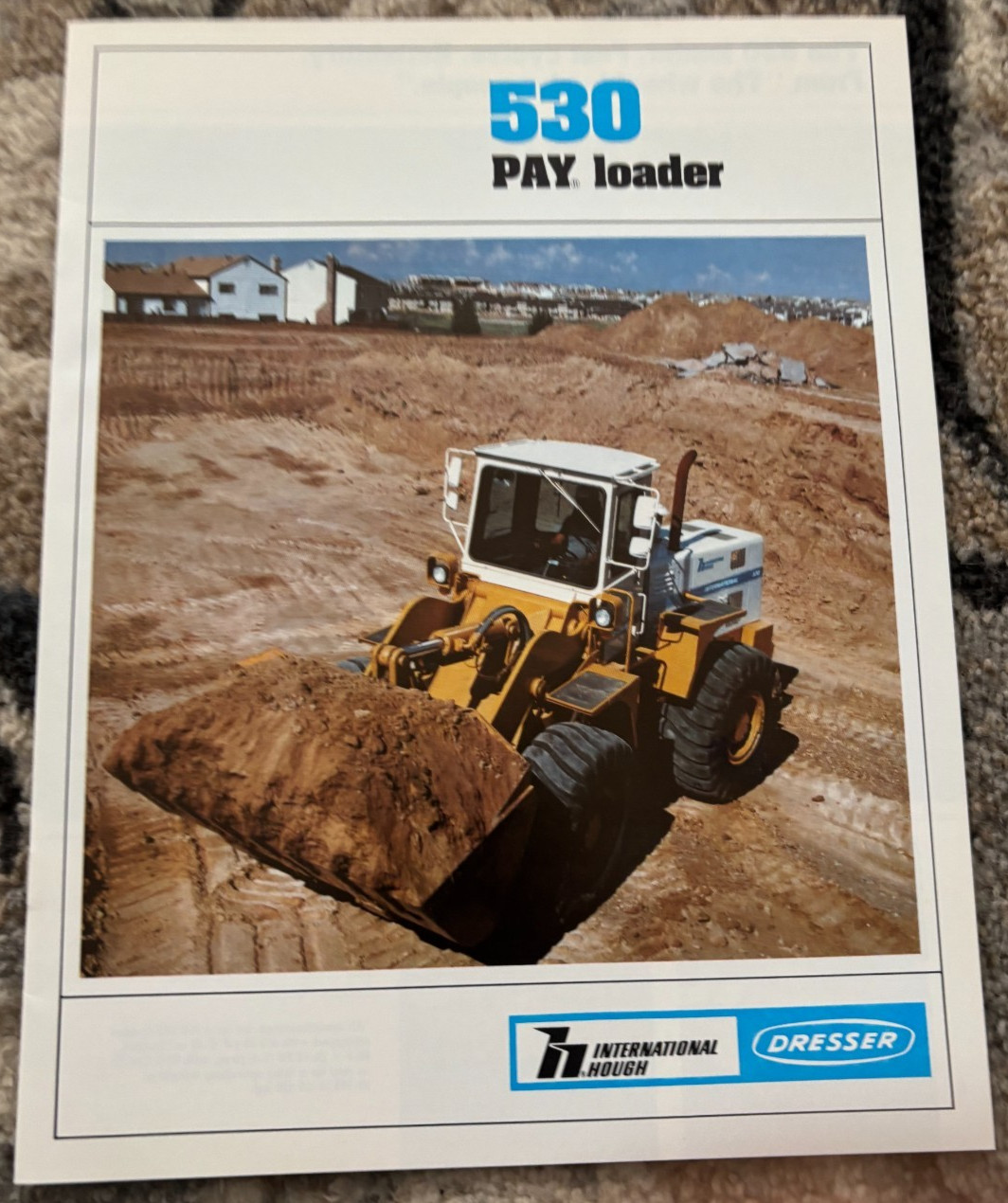 International Harvester Hough Dresser 530 Wheel Loader Brochure AMIL25