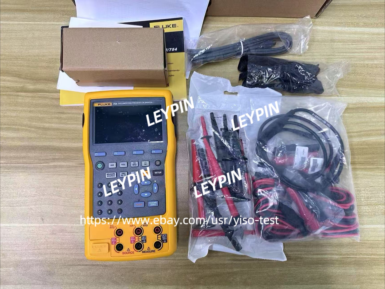 1PCS NEW Fluke 754 Documenting Multifunction Process Calibrator HART/stock #