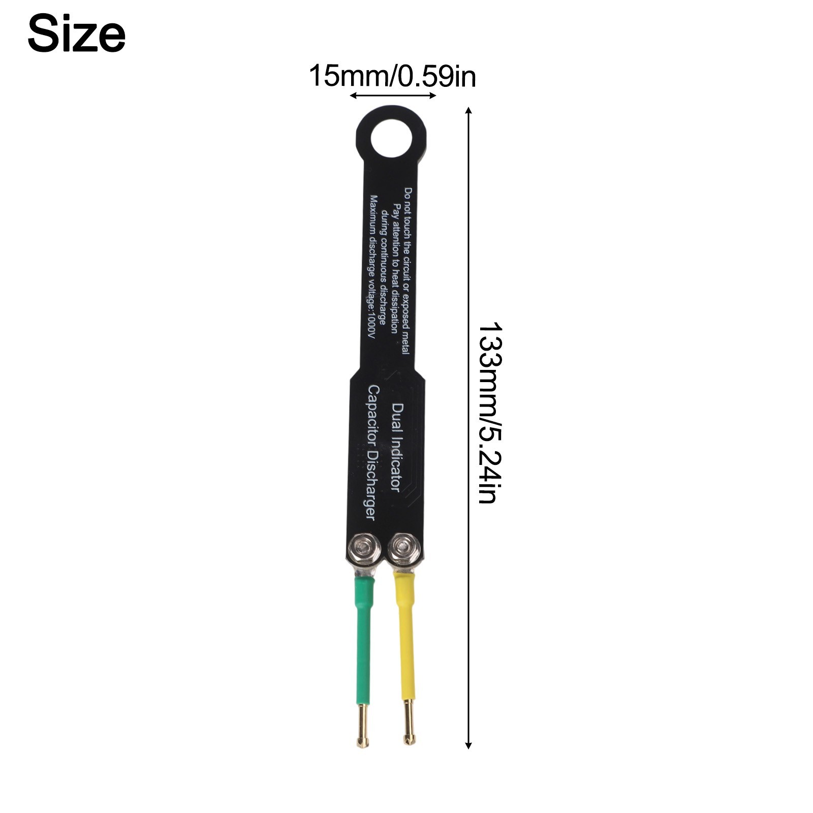 Handheld Capacitor Discharge Pen AC8380VDC 12540V for Electrical Safety