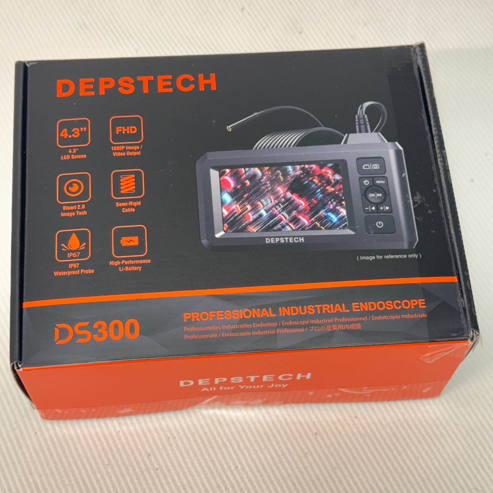 Depstech DS300 4.3" LCD Screen 1080p HD Digital Borescope Industria