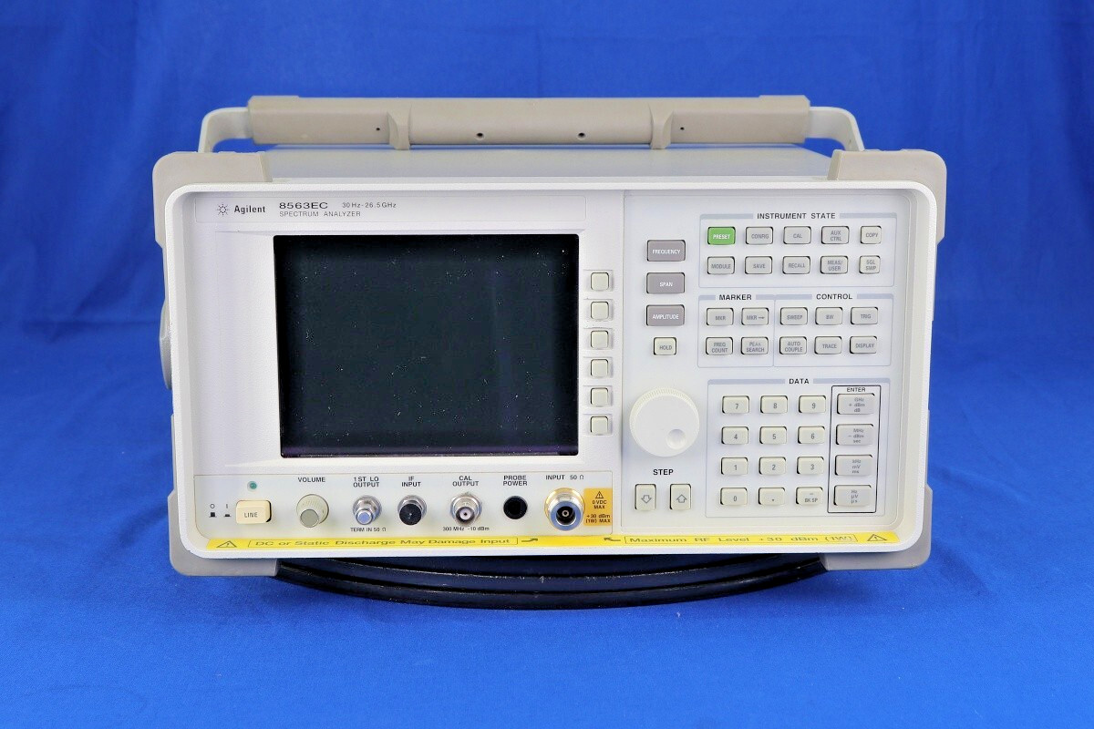 Agilent 8563EC Spectrum Analyzer 30Hz to 26.5GHz, opt 006